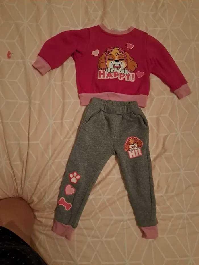 Ensemble jogging pat patrouille