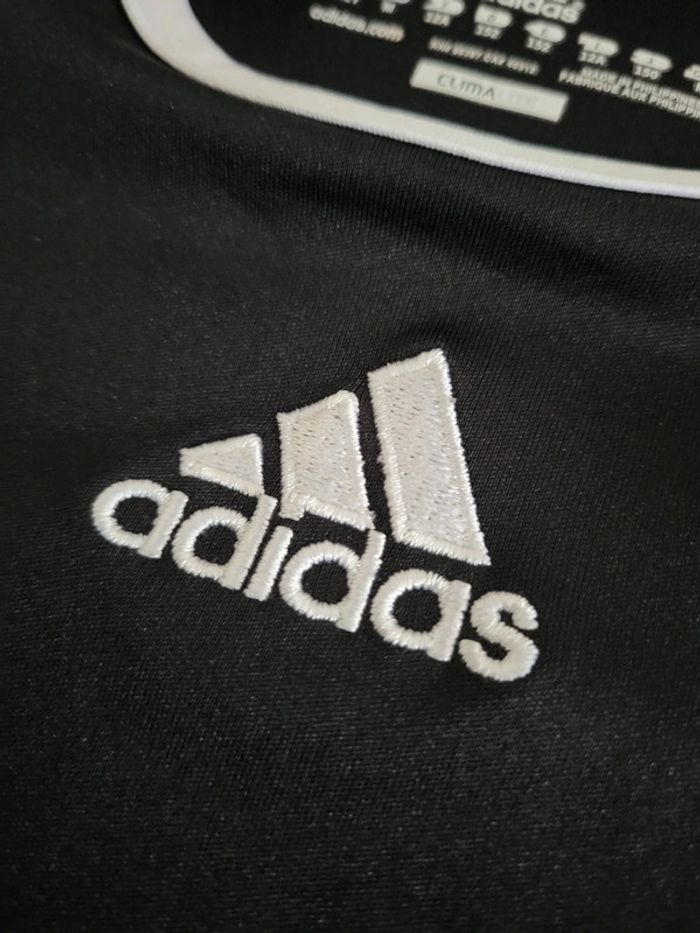 T-shirt Adidas noir logo brodé - 12 ans - photo numéro 3