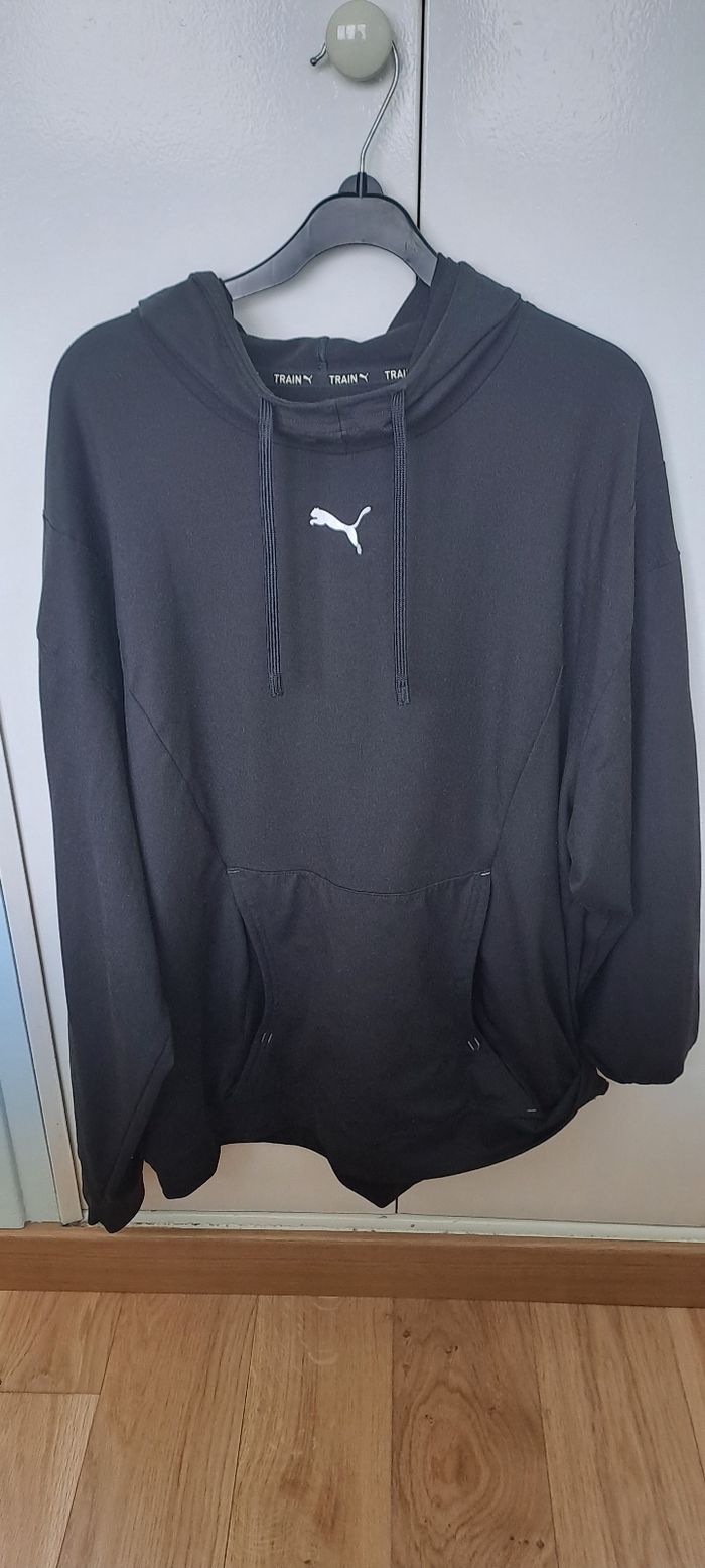 Sweat à capuche Puma Train noir Taille M - photo numéro 1