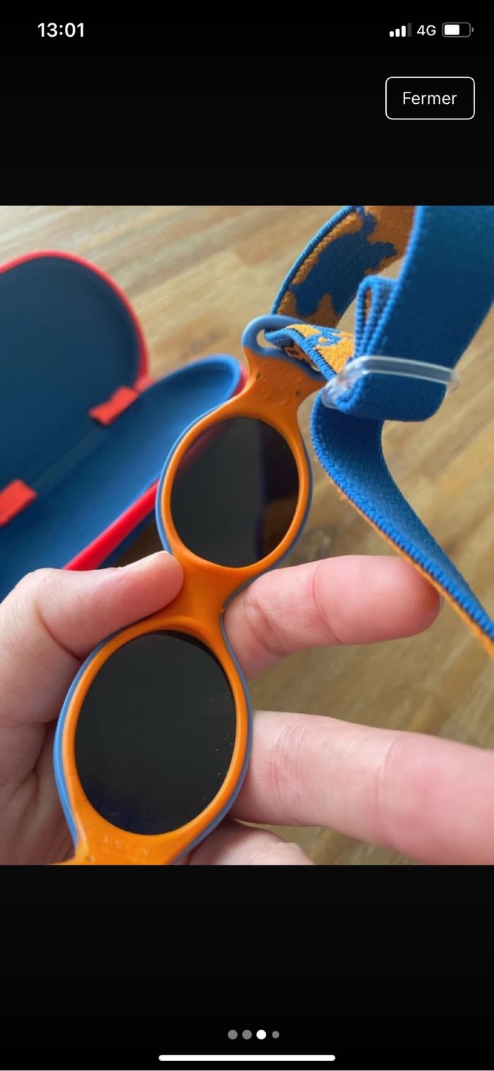 Lunettes solaires bébé - photo numéro 3