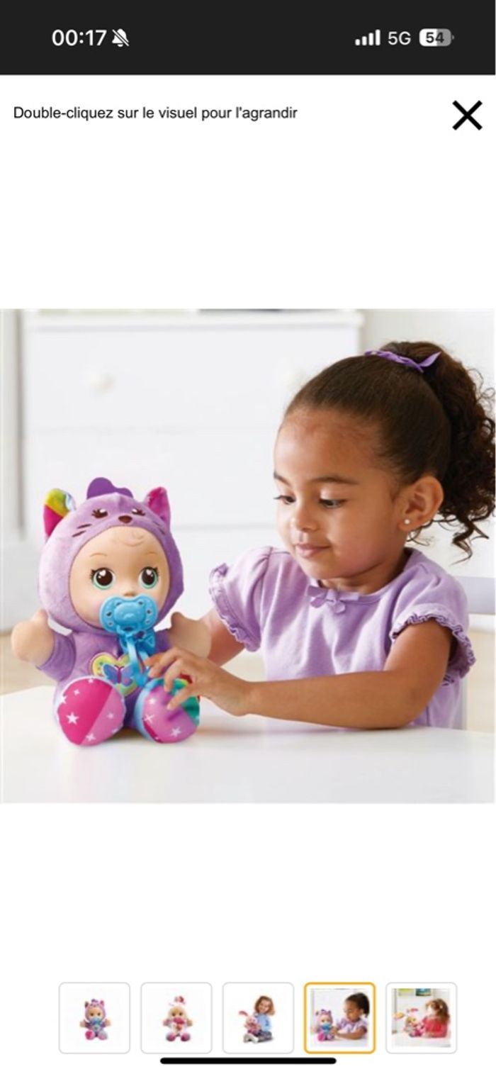 Vtech poupée chaton très mignon - photo numéro 3