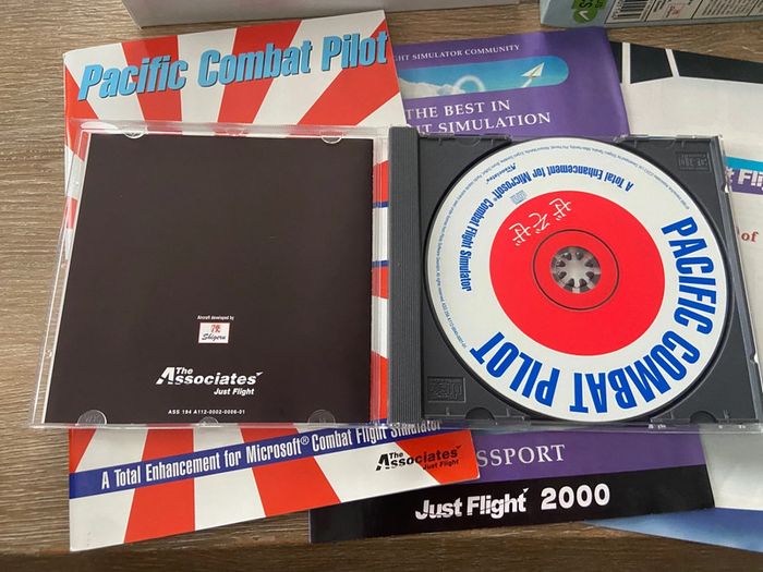 Pacific combat pilot pc big box vintage - photo numéro 9