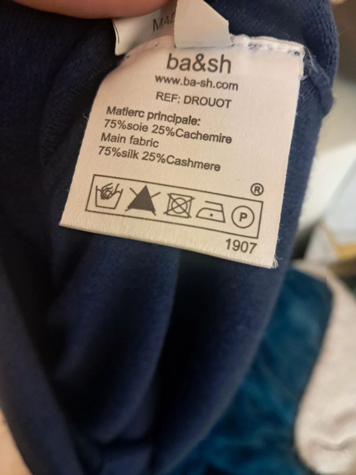 Ba&sh robe soie et cachemire T.36/38 - photo numéro 11