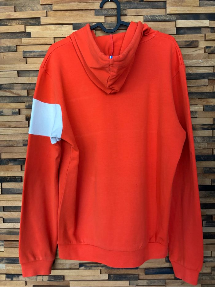 Pull à capuche  Le Coq Sportif orange - photo numéro 2