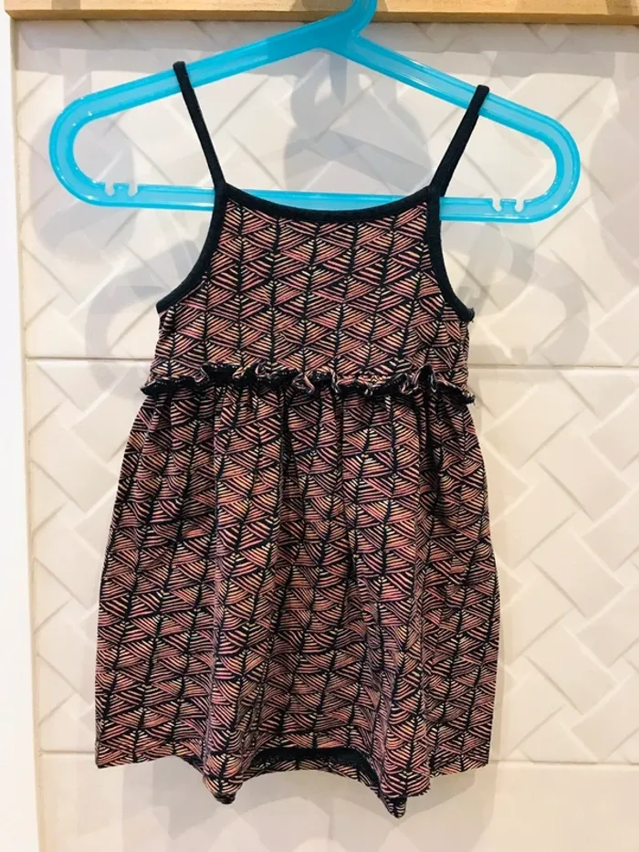Robe légère bretelles 24 mois Kiabi