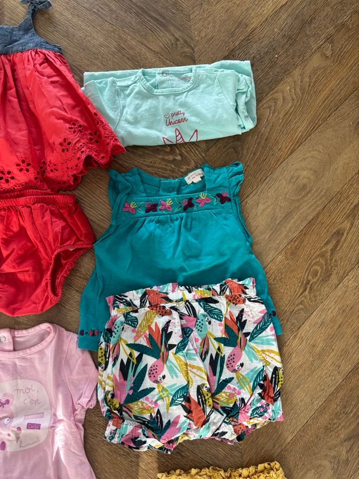 Lot de vêtements été bébé fille 3 mois - photo numéro 3