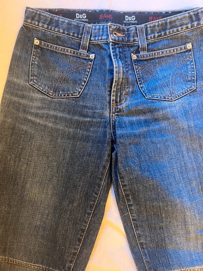 Jean Femme Dolce & Gabbana - Couleur Brut - Coupe Boot Cut - Taille 36 - photo numéro 2