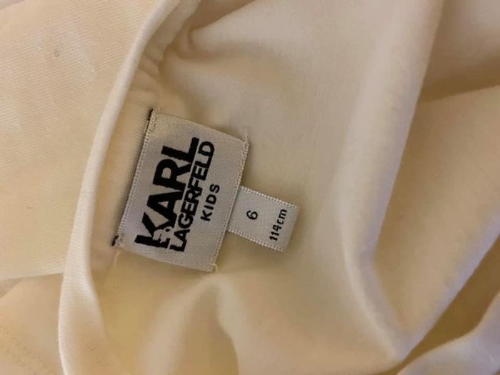 Tee shirt Karl lagerfeld  6 ans - photo numéro 3