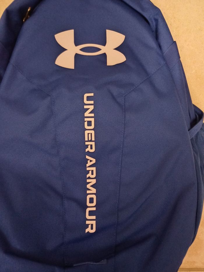 Sac à dos under armour neuf bleu et blanc - photo numéro 3