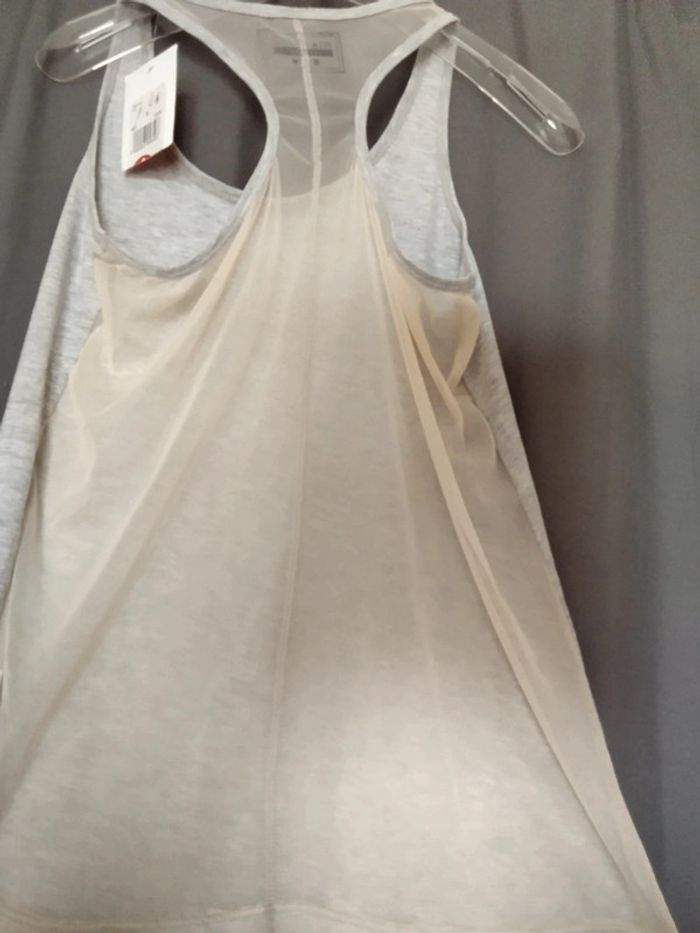 Débardeur dos transparent taille 36/S - photo numéro 2