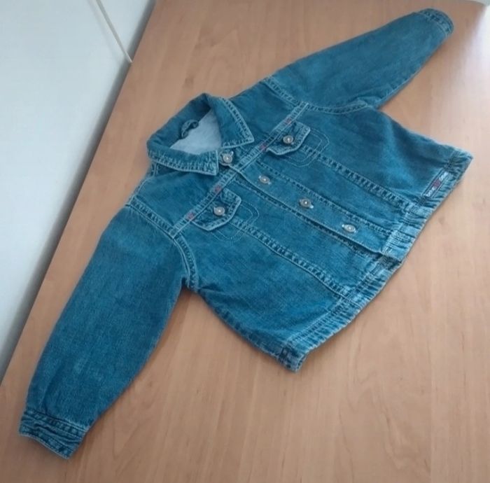 Chemise en jeans manches longues 12/18 mois garçon
