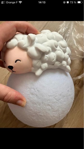 Lustre enfant mouton