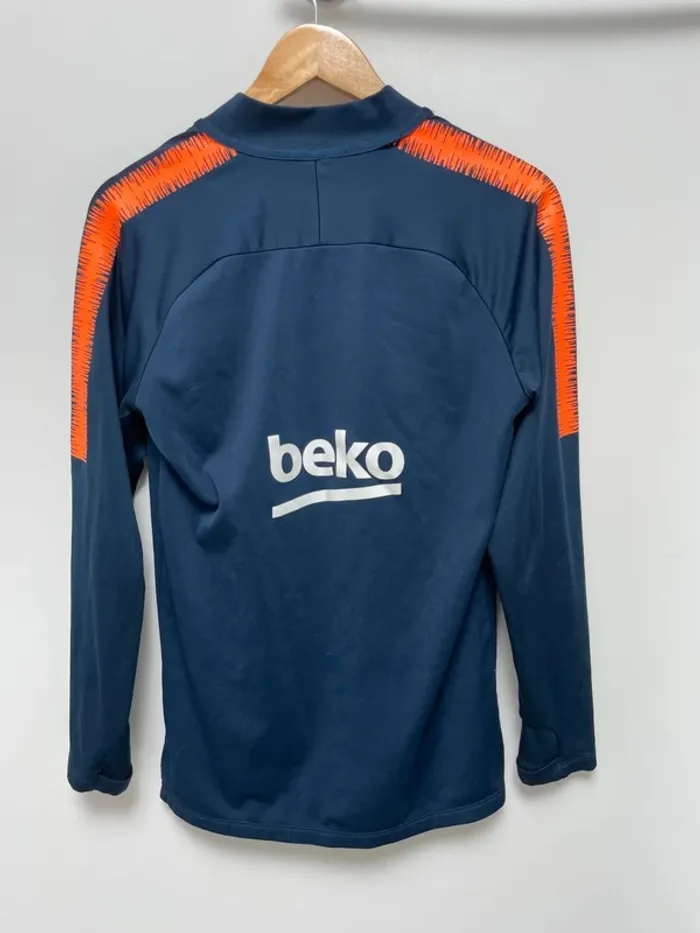 1/4 zip Nike Jersey Training FCB Barcelona Soccer Mens S - photo numéro 6