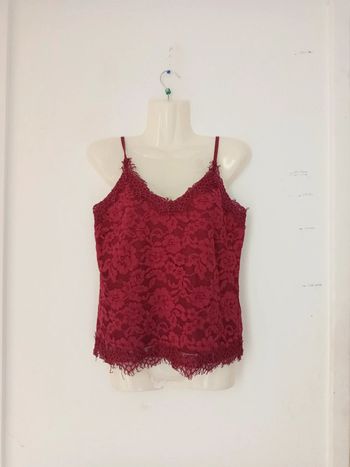 Débardeur d'été en dentelle femme