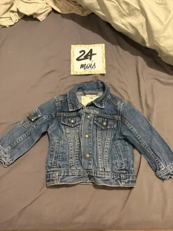 Veste en jean 24 mois
