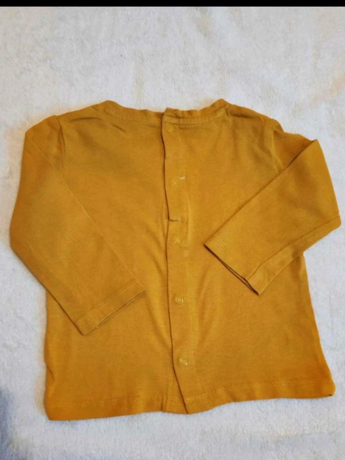 Lot automne hiver tee shirt 12 mois ml - photo numéro 4