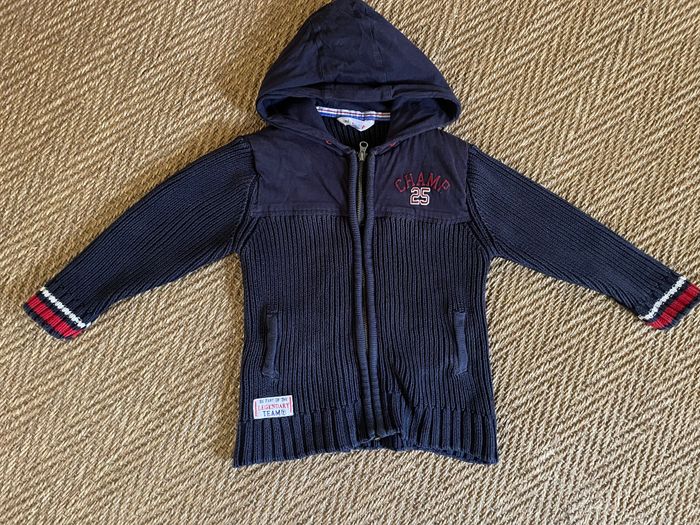 Gilet zippé à capuche garçon Kid kanai garçon 3 ans