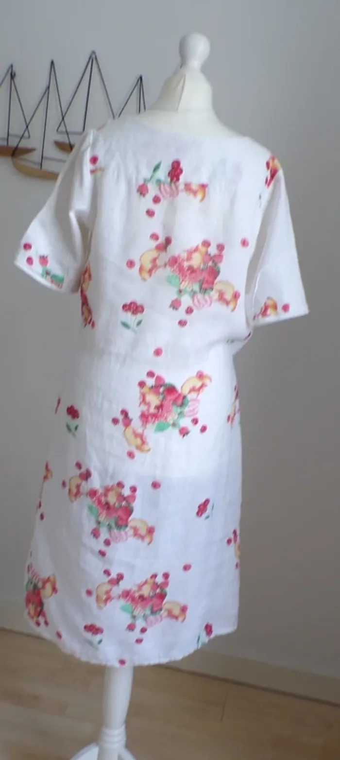 Robe lin_motifs été Talia Benson - photo numéro 6