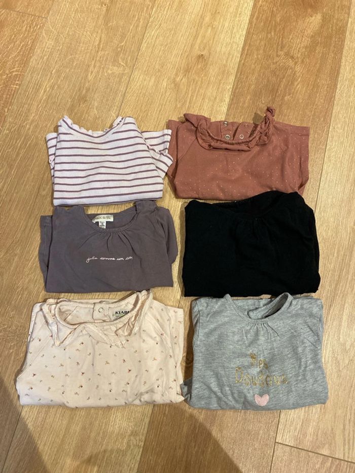 Lot 6 pulls fins 18 mois