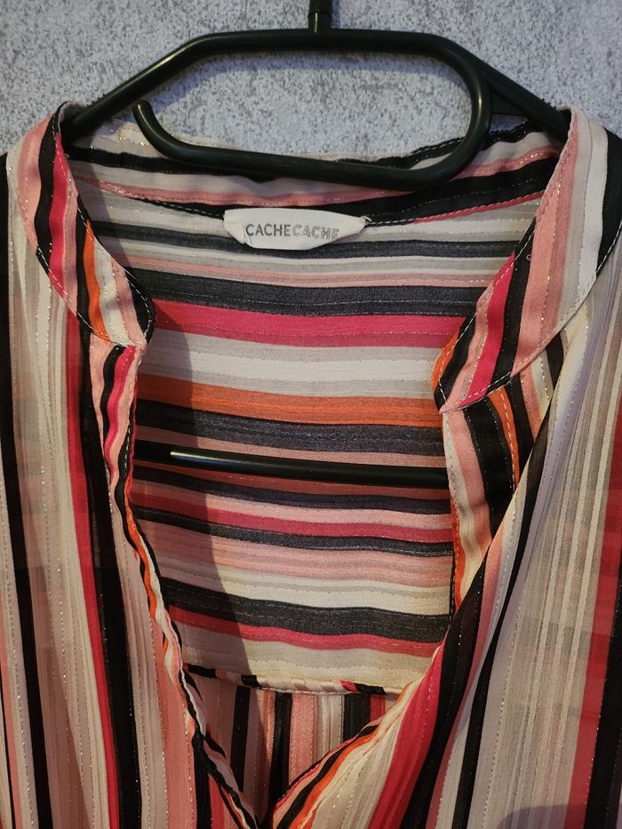 Blouse en rayures