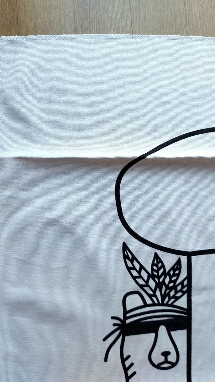 Joli tapis enfant coton : marelle - photo numéro 5