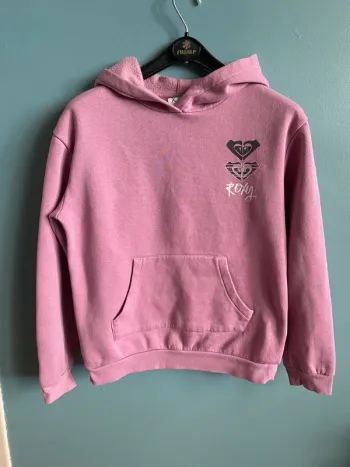 Sweat à capuche Roxy rose taille L