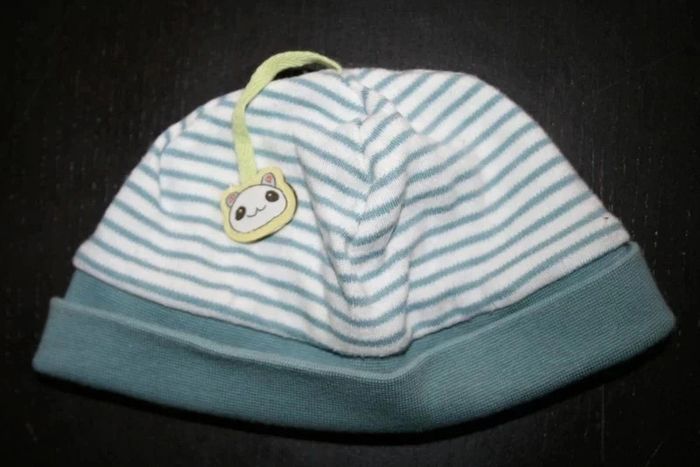 Bonnet rayé 3 mois