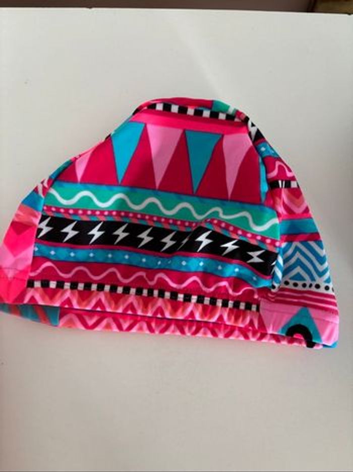 Bonnet de bain multicolore