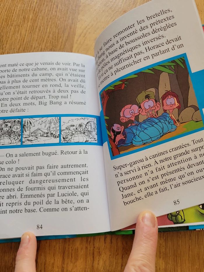Lot de 2 livres bibliothèque verte kid paddle en roman - photo numéro 5