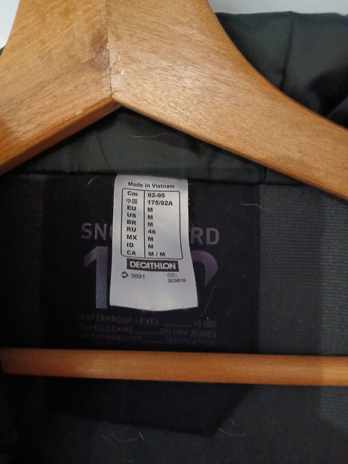 Veste homme jaune decathlon - photo numéro 3