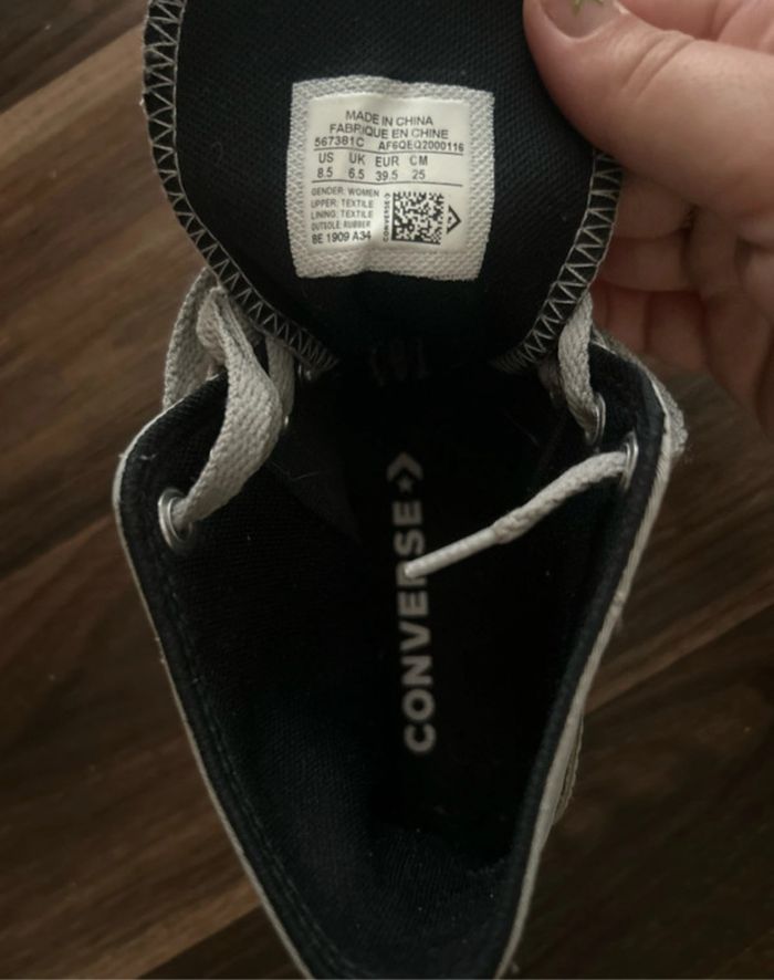 Converse grise - photo numéro 5