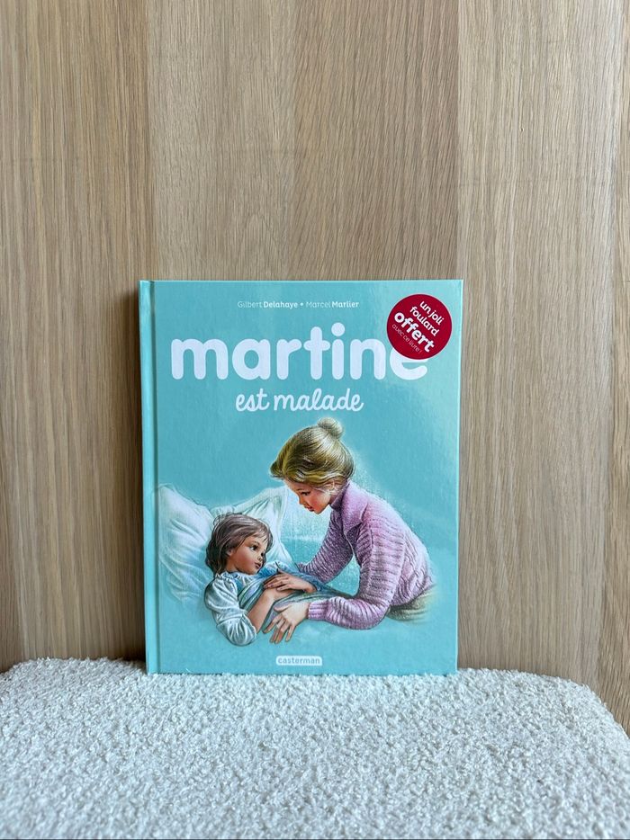 Livre Martine est malade