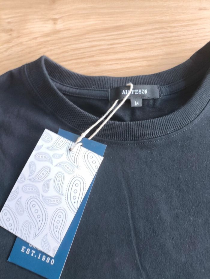 Tee-shirt manches longues neuf taille M noir - photo numéro 7