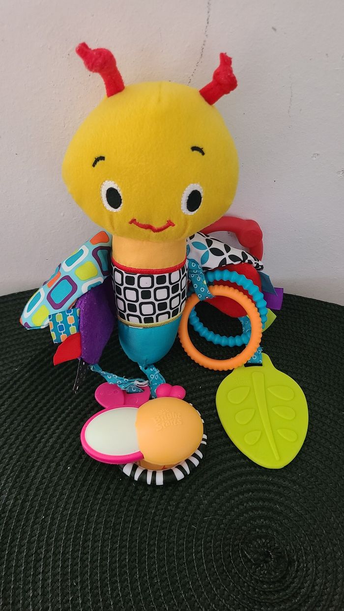 Hochet peluche abeille BRIGHT STARTS - photo numéro 4