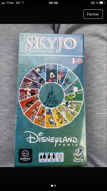 Skyjo Disneyland Paris 