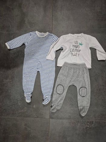 Lot pyjamas 18 mois