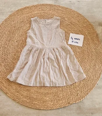 Robe printemps été 4 ans