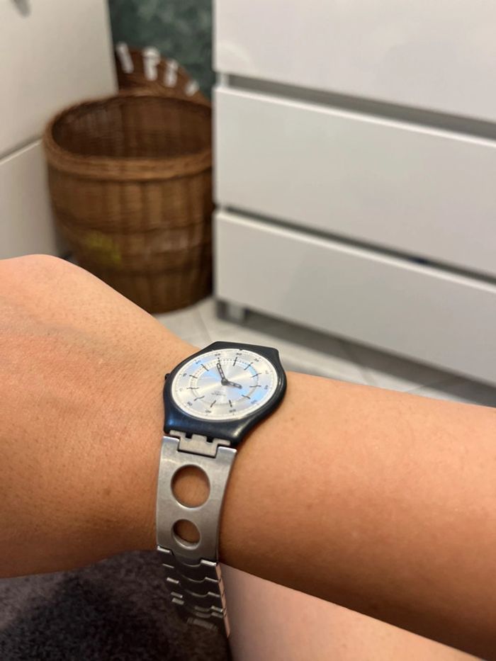 Montre collector swatch skin 1999 unisexe - photo numéro 10