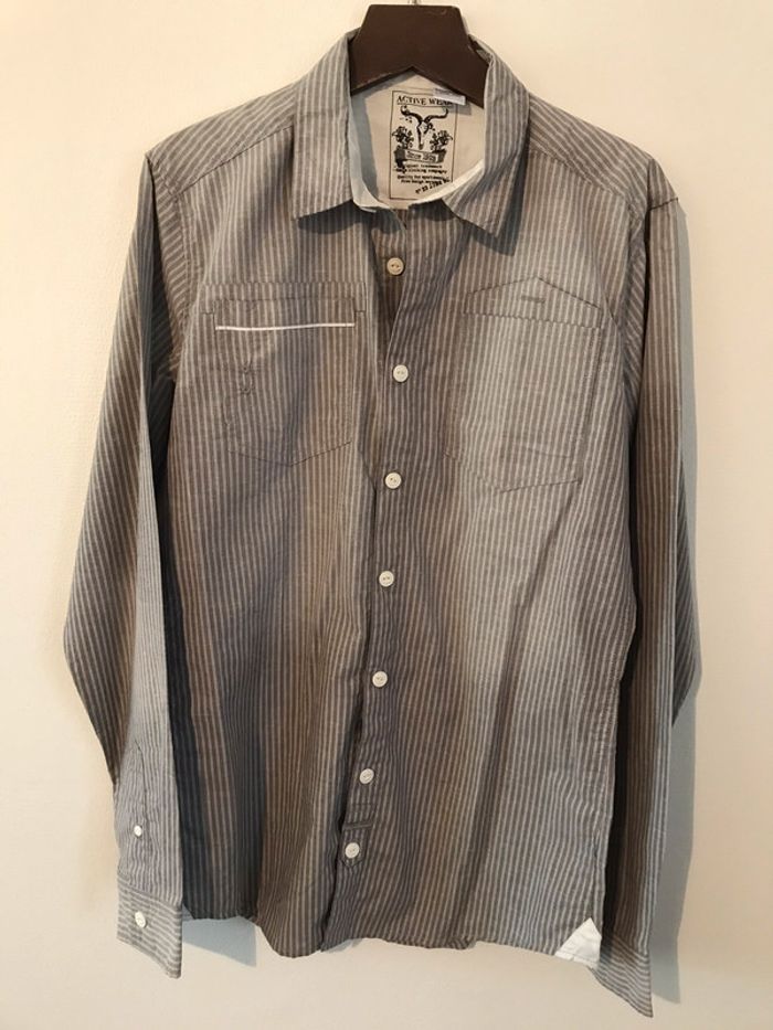 chemise rayée