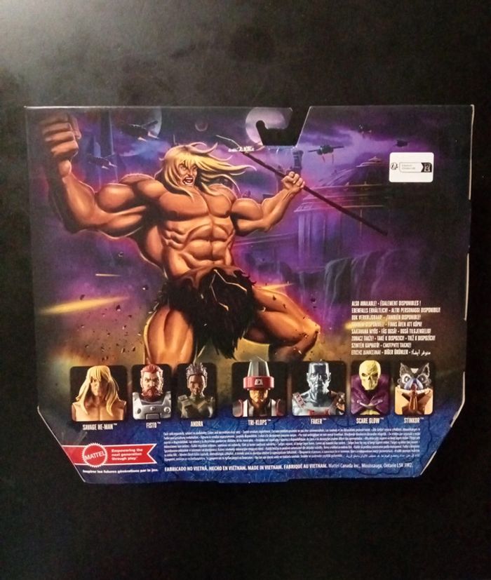 Masters of the universe revelation savage he-man musclor les maîtres de l'univers - photo numéro 2