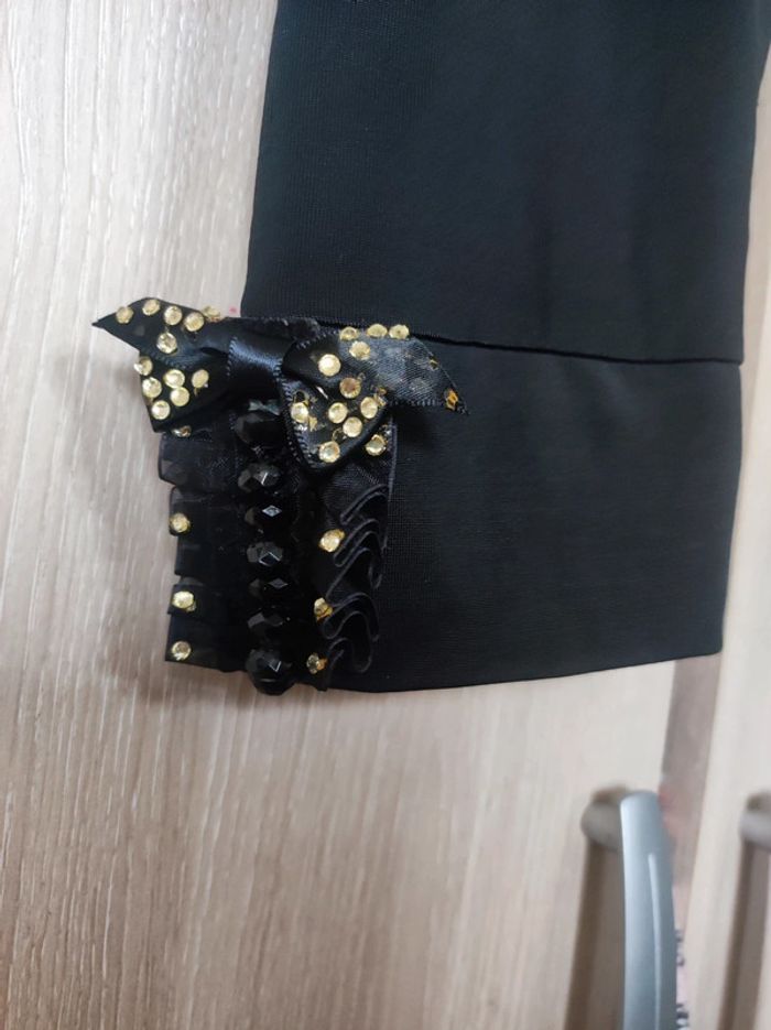 Caleçon fantaisie noeud & strass t 36 / extensible - photo numéro 3