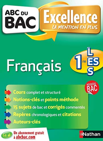 ABC du BAC Français 1re – Excellence Neuf -50