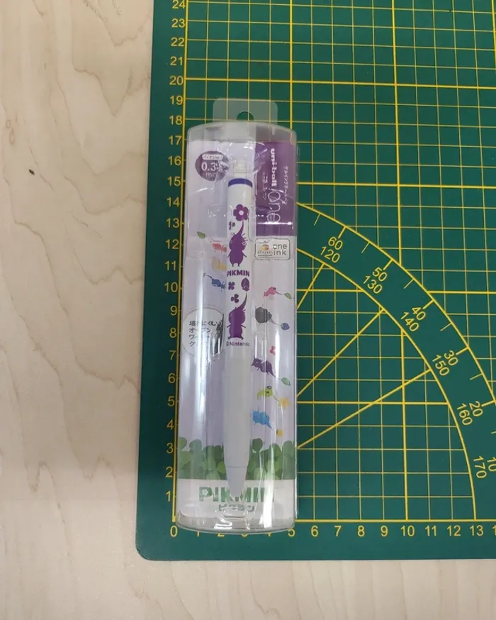 Stylo Pikmin Uni-ball 0.38 mm violet - photo numéro 4