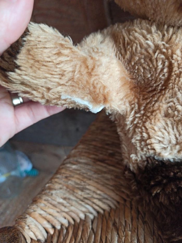 peluche ours boulgom vintage tbe - photo numéro 5