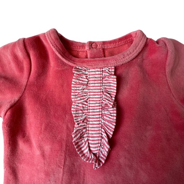 Pyjama velours rose Jacadi 1 mois TBE (13€) - photo numéro 3