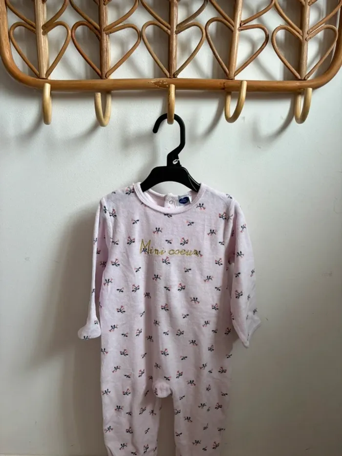 Pyjama velours 18 mois