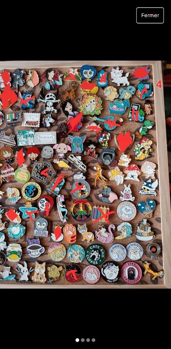 Pins à l unité disney