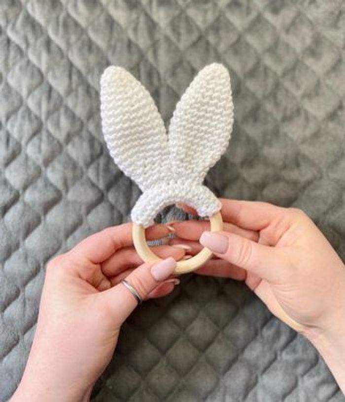 Hochet simple oreilles de lapin