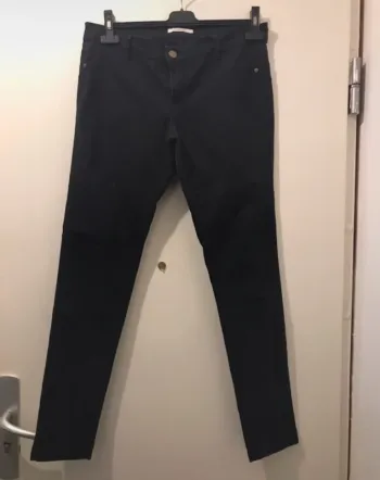 Pantalon jeans femme noire camaïeu taille 42