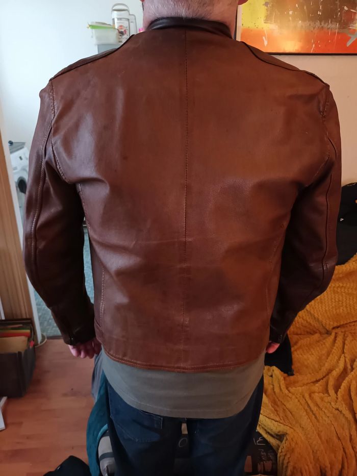Veste en cuir agneau - photo numéro 2